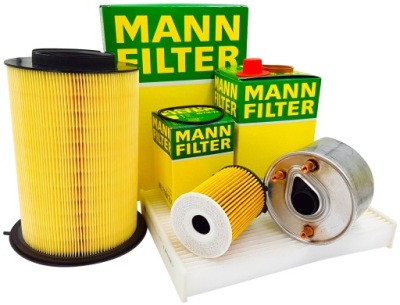 Ford focus iii 3 mk3 1.6tdci набор фильтров mann фото №1