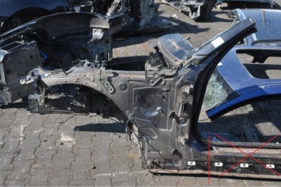 Bmw 3 g20 2022r чверть лонжерон лівий перед лак b39 фото №1