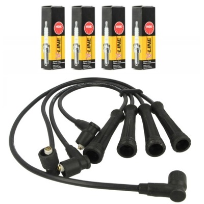 Кабели зажигания свечи зажигания opel astra f i g ii corsa b фото №1