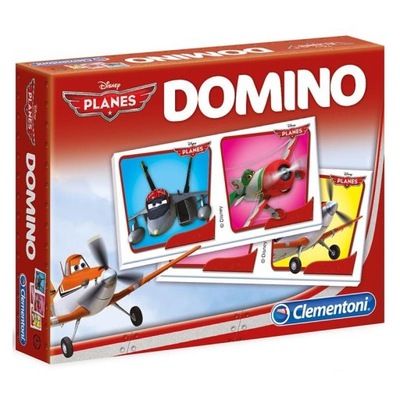 CLEMENTONI Gra Domino Planes 13424