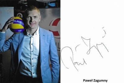 Autograf Paweł Zagumny, siatkówka