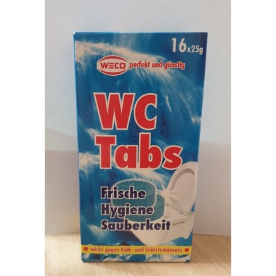 Tabletki Weco wc tabs 16szt.