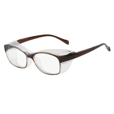 Okulary ochronne z Clear Anti Fogging Brown