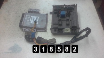 2001 citroen c5 ecu 9643922380 iaw48p232 фото №1