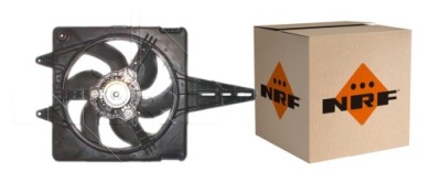 Nrf вентилятор fiat bravo 95- 1.4 1 12v 47820 фото №1