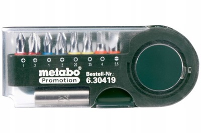 METABO ZESTAW BITÓW „SP” 9 SZT (630419000)