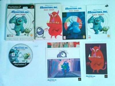 Monster Inc. Scare Island Limited Edition PS2