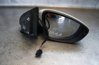 Дзеркало правий перед передні праве lb9n 6 pin uk vw passat cc фото №1