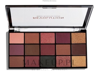 MakeUp Revolution Paleta 15 cieni do powiek