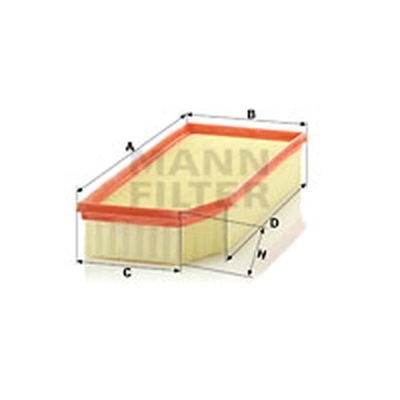 FILTRAS ORO MANN-FILTER C 38 145 