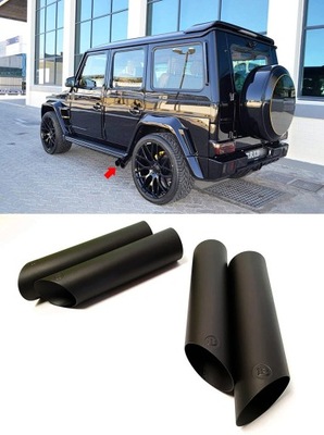 BOCALES DE ESCAPE MERCEDES G-KLASA W463 BRABUS  