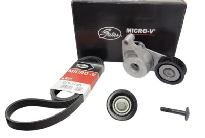 Набор ремень 6pk1780 gates hyundai ix35 tucson kia carens cerato sportage фото №1