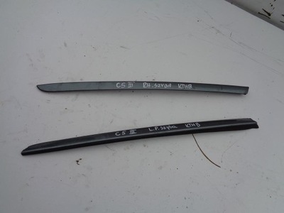 Молдинг скло правий перед citroen c5 iii x7 kthb фото №1