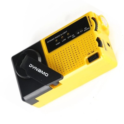Ręczne Radio awaryjne Radio słoneczne USB akumulator Radio pogodowe AM FM 1