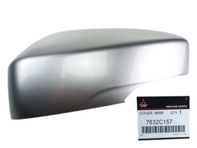 Mitsubishi eclipse cross накладка корпус дзеркало срібляста ліва оригінал фото №1