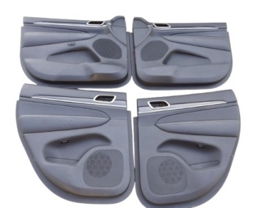 Jeep grand cherokee wk2 обшивки дверь перед задняя комплект фото №1