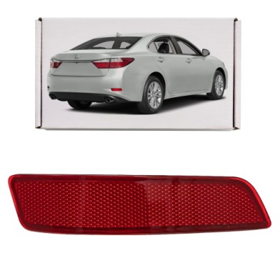 Задній відбивач бампера лівий 8191002180 lexus es vi xv60 2013-2018 фото №1