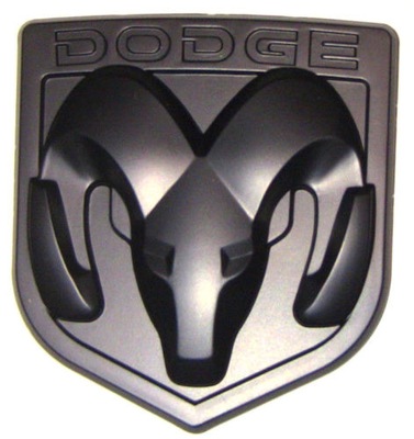 EMBLEMA INSIGNIA LOGOTIPO 3D DODGE RAM MAGNUM 84X92 MM  