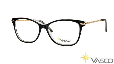 Oprawki okularowe Vasco damskie,ze złotym+etui