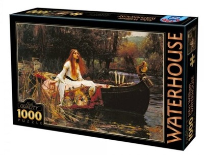 PUZZLE 1000 WATERHOUSE, PANI SHALLOT, D-TOYS