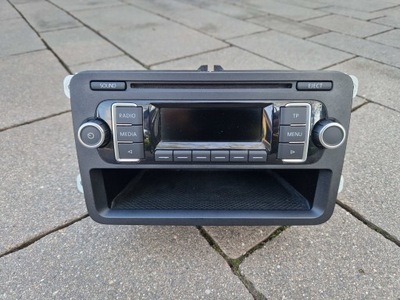 РАДІО CD MP3 RCD210 VW GOLF POLO TOURAN PASSAT ІНШІ 1M0035156D Z KODEM