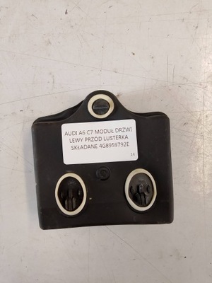 Audi a6 c7 модуль дверь левый перед 4g8959792e фото №1