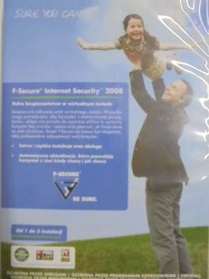 F-secure Internet Security 2008 PC