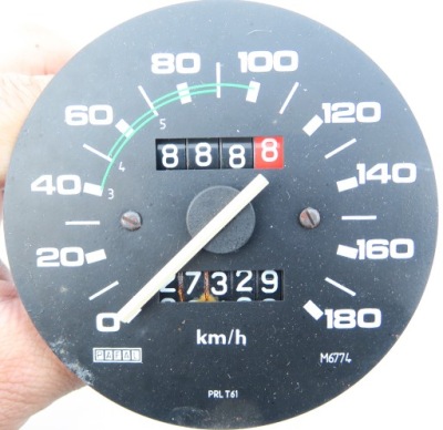 Спідометр pafal 180км/год fiat 125p останній рестайлінг фото №1