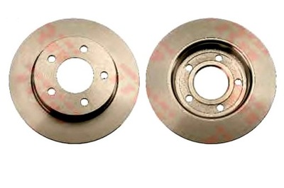 Trw тормозные диски тормозные 2szt mazda 3 1.6 bk фото №1