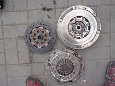 Honda civic x 1,5 t сцепление полный двухмассовый маховик колесо фото №1