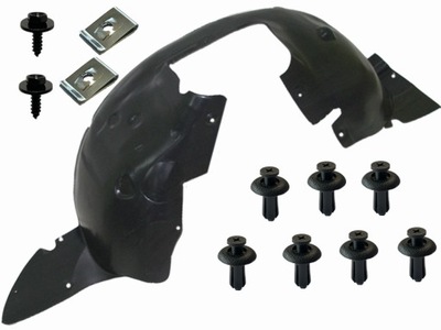 Peugeot 206 2003-2012 підкрилок кліпси перед правий фото №1