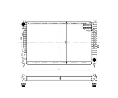 Радиатор wody 132408-5 фото №1