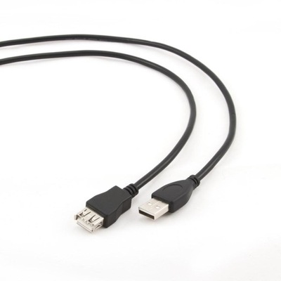 Kabel GEMBIRD CCF-USB2-AMAF-10 USB 2.0 typu A F - USB 2.0 typu A M 3m kolor