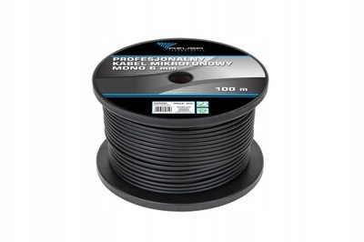Kabel mikrofonowy mono 6mm Azusa 100m
