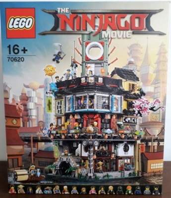 Lego Ninjago 70620 PUSTE PUDEŁKO