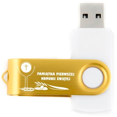 pendrive USB 32 GB 3.0 pamiątka Komunia Św. GRAWER