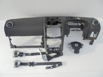 Qashqai j10 +2 консоль приборная панель приборная панель подушка безопасности ремни uk фото №1