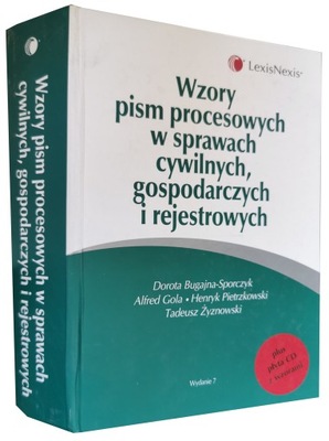 Wzory pism procesowych w sprawach cywilnych