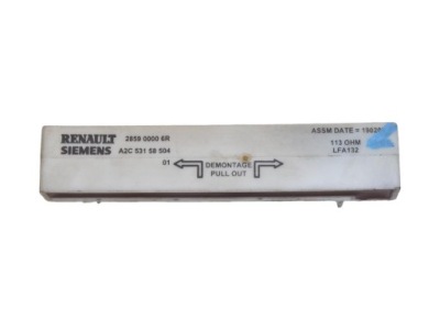 Датчик hands free renault laguna iii 285900006r фото №1