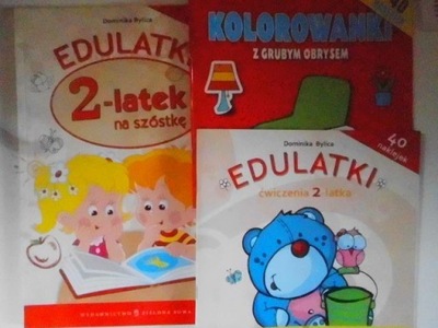 Edulatki. 2-latek na szostke. 3 czesci (podrecznik