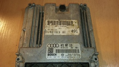 КОМПЬЮТЕР ДВИГАТЕЛЯ MED 9,1 VW AUDI SKODA SEAT 2,0 TFSI 0261S02291 4F2907115