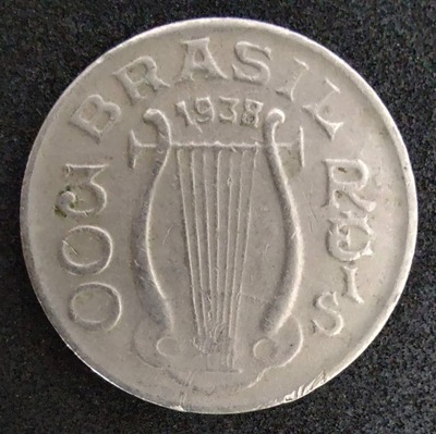 0894 - Brazylia 300 realów, 1938