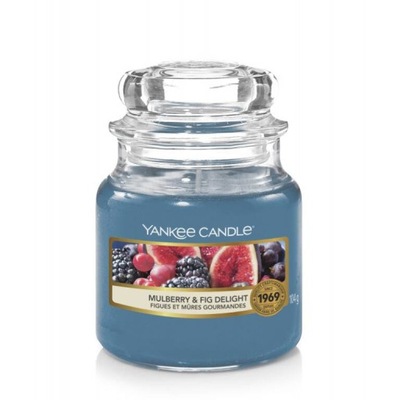 Mulberry Fig Delight Yankee Candle - Mała świeca