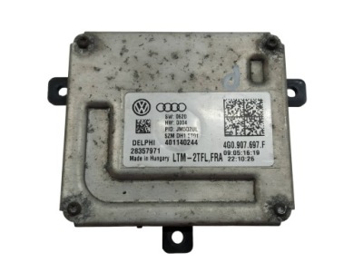 Блок розжига ксенон модуль led 4g0907697f vw passat viii 2014- b8 фото №1