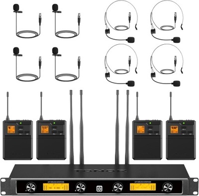 TONOR System mikrofonu bezprzewodowego UHF