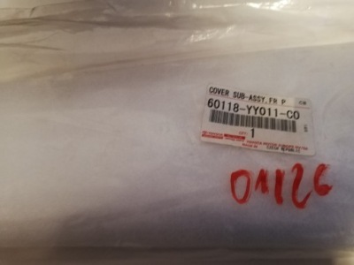 Aygo ii 14-21 накладка молдинг крыла левая перед оригинал nowa фото №1