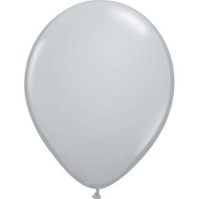 Foliowy balon szary, 16"- 40 cm / 50 szt.