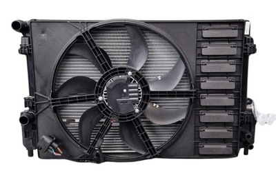 Комплект радиатор vw polo audi a1 seat toledo skoda rapid 1.6 tdi 2015 - фото №1