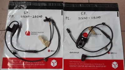 Hyundai santa fe ii 2009- lift датчик abs перед фото №1