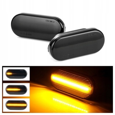 BLINKERS LED GOLF 4 PASSAT LEON IBIZA SKODA FOCUS DYNAMIC DYMIONE - milautoparts-fr.ukrlive.com